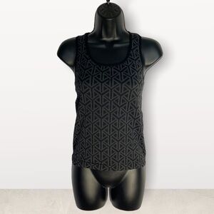 𝅺athletic Print Tank Top OS
